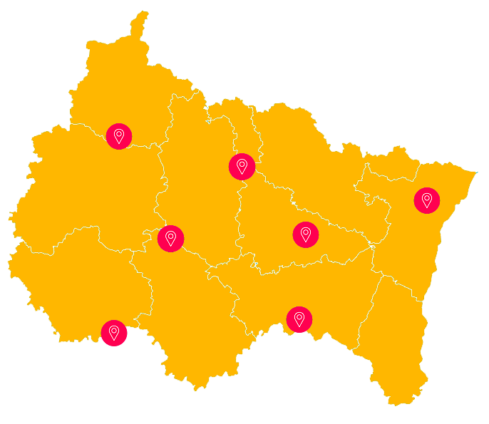 Carte des adhérents
